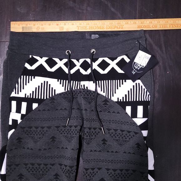 NWT Brooklyn Standard Joggers L (34x30.5) Adult Fleece Drawstring Dark G… - Picture 6 of 10